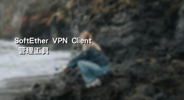 SoftEther VPN Client 管理工具